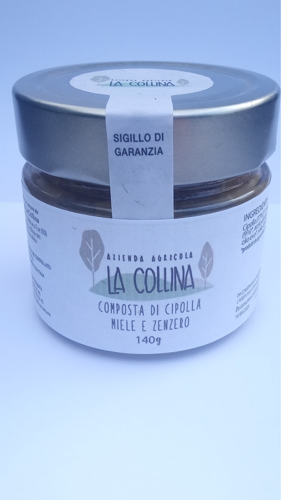 Composta di cipolla miele e zenzero